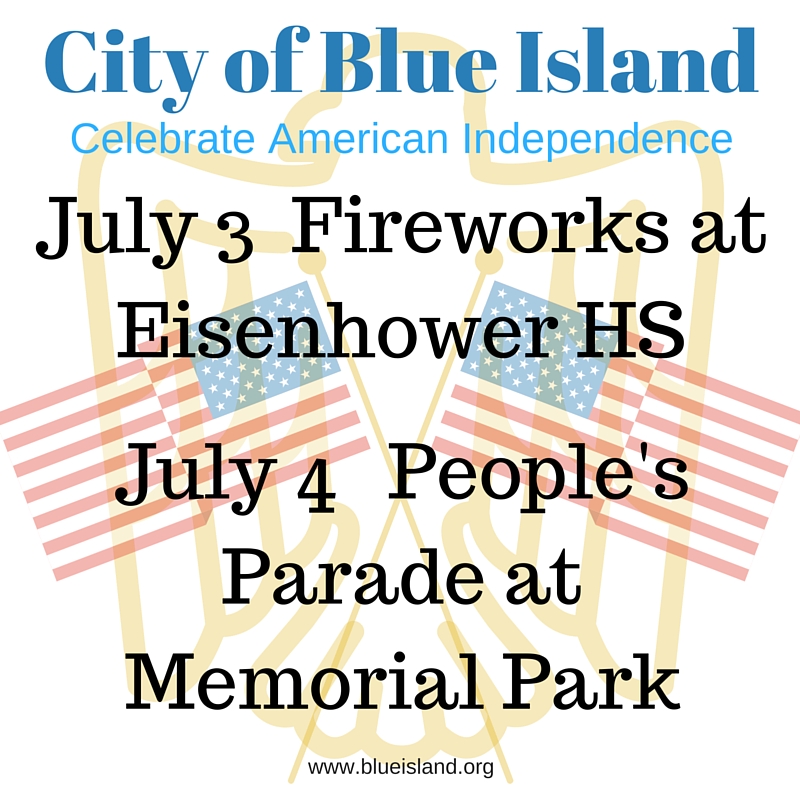 Blue Island Fireworks and People’s Parade 2016 City of Blue Island