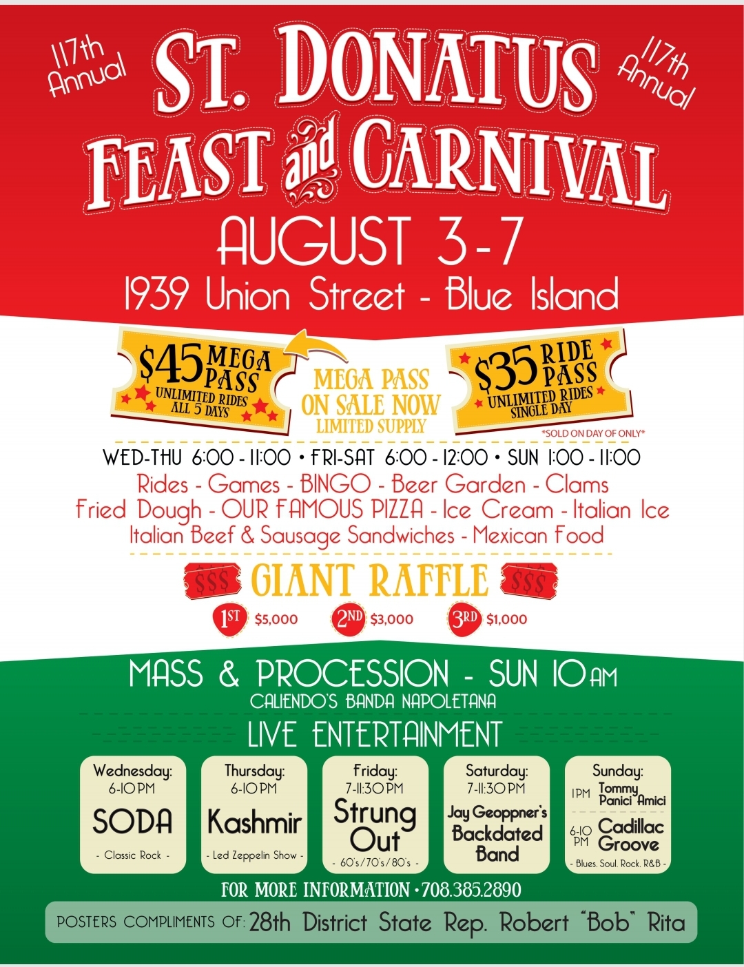 St. Donatus Feast & Carnival – City of Blue Island