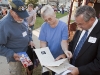 Residents share mementos with Mayor Peloquin