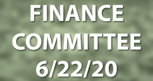 finance committee meeting june 22 2020