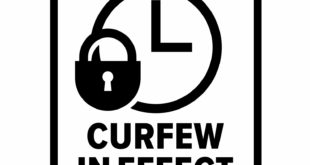 curfew in effect