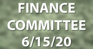 finance committee meeting June 15