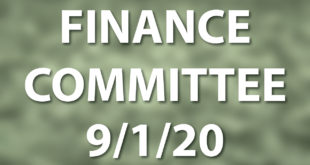 finance committee meeting 090120