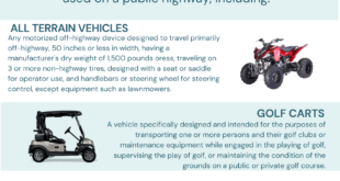 use of non-highway vehicles