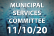 municipal services committee november 10 2020