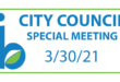 march 30 city council
